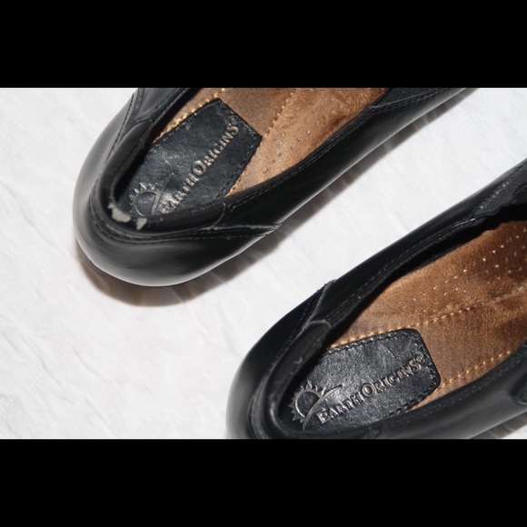 Earth Origins Madison black leather shoes - Picture 4 of 6